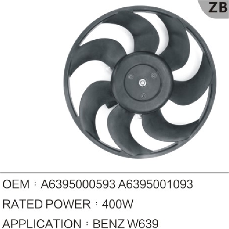 BENZ W639 Radiator fan A639500593