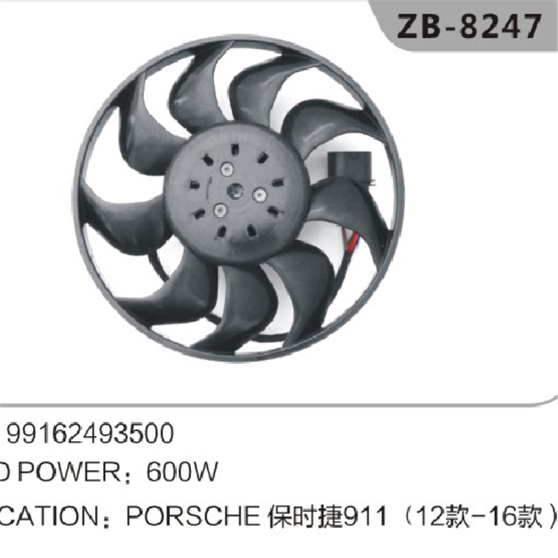 99162493500 kylfläkt för motor till Porsche 911
